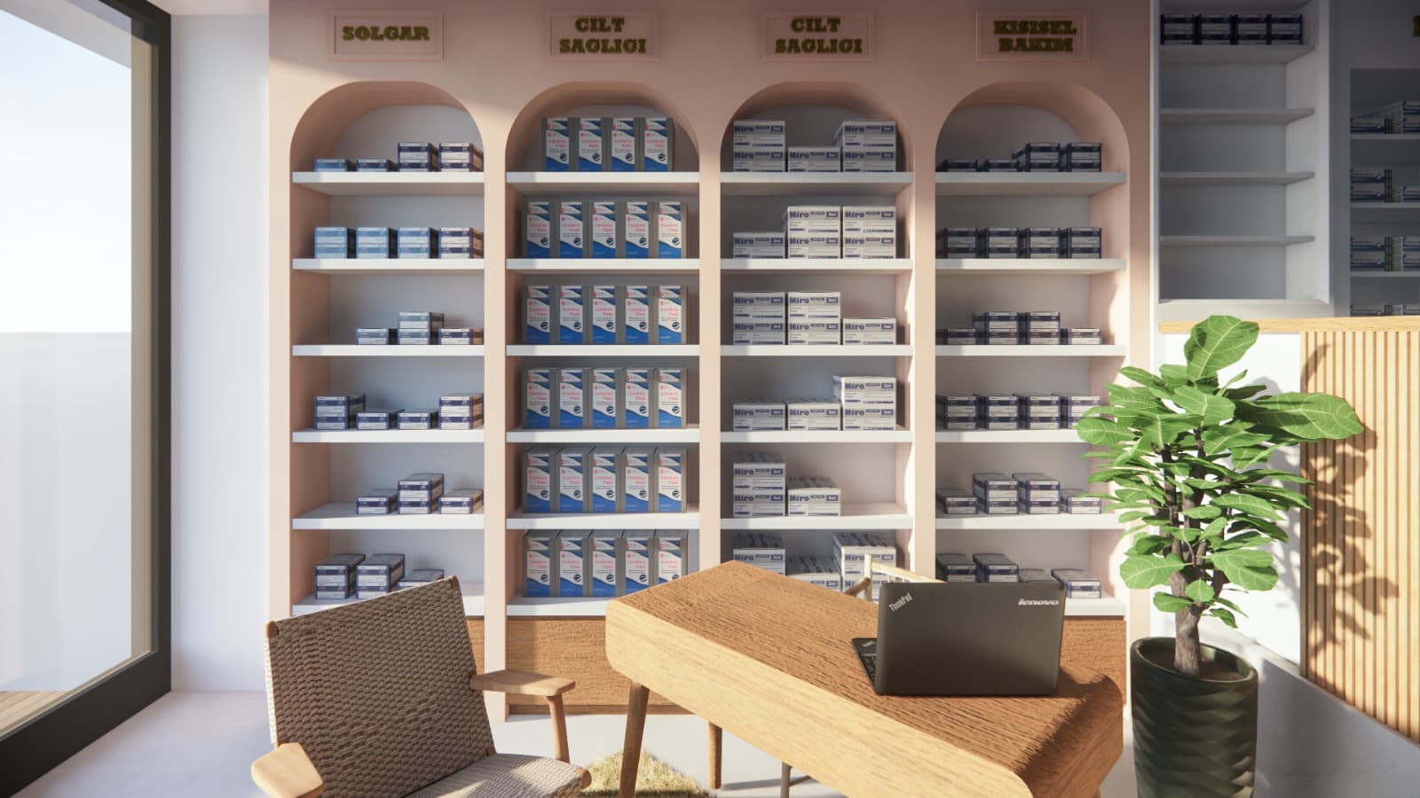 Maya Eczanesi - Interior Layout